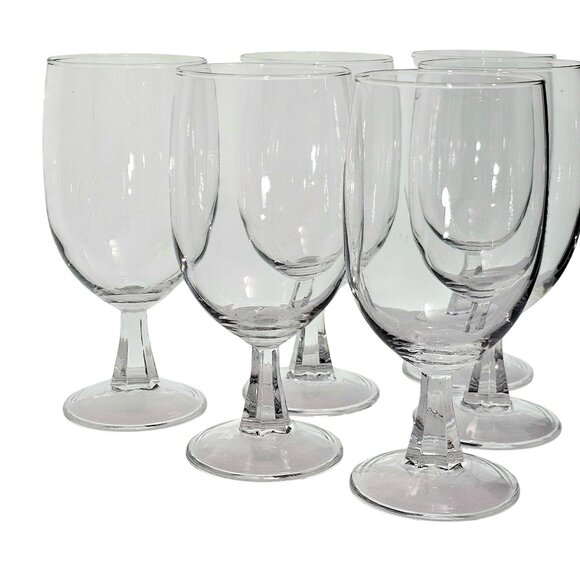 6 Cristal DArques Grand Noblesse Iced Tea Glasses 7" minimalist simplicity clean - Picture 3 of 9